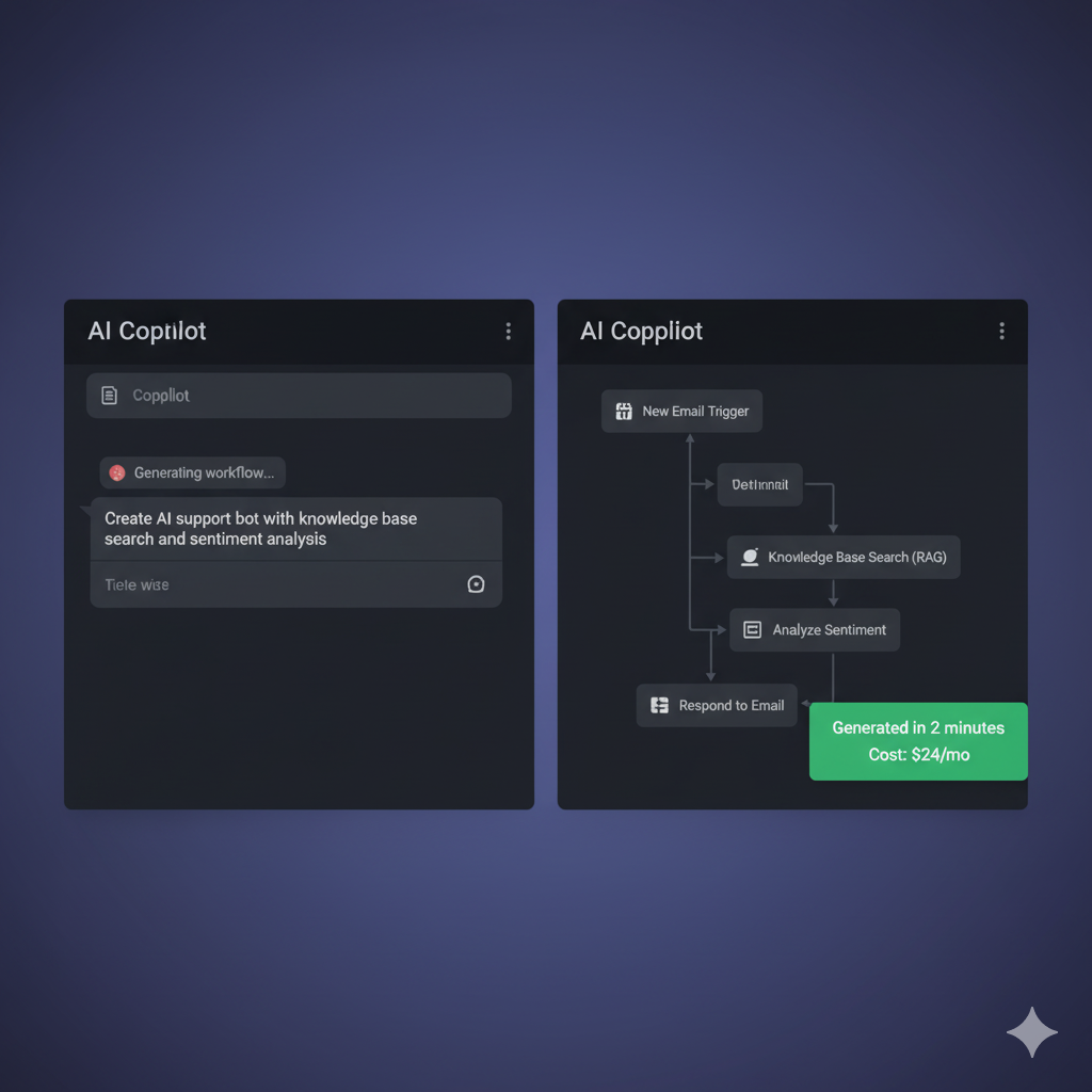 Uplizd AI Copilot generating support bot